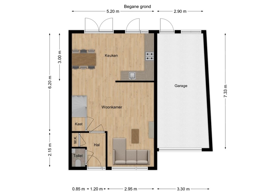 mediumsize floorplan